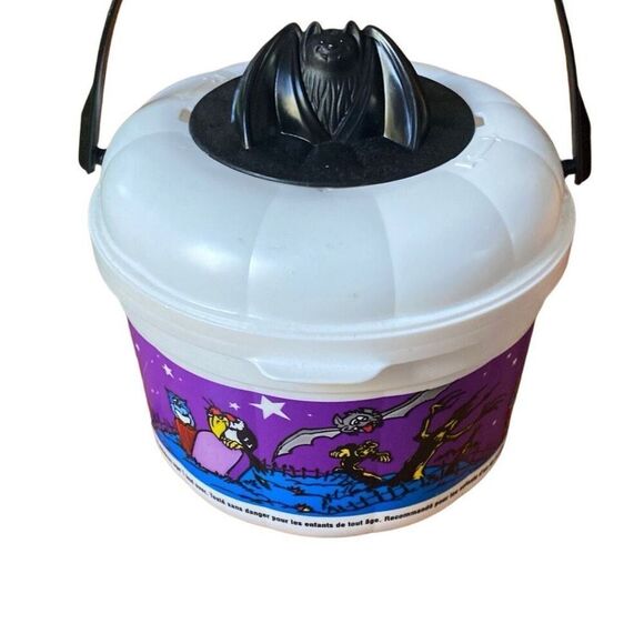 Vintage 1986 1999 2023 McDonald's Happy Meal Halloween Boo Buckets lot - Picture 5 of 9
